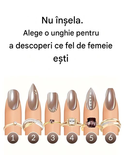 Care unghie îți place cel mai mult? Arată ce fel de femeie ești.
